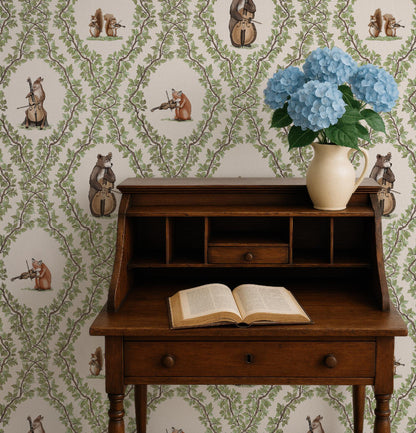 Woodland Lullaby Wallpaper