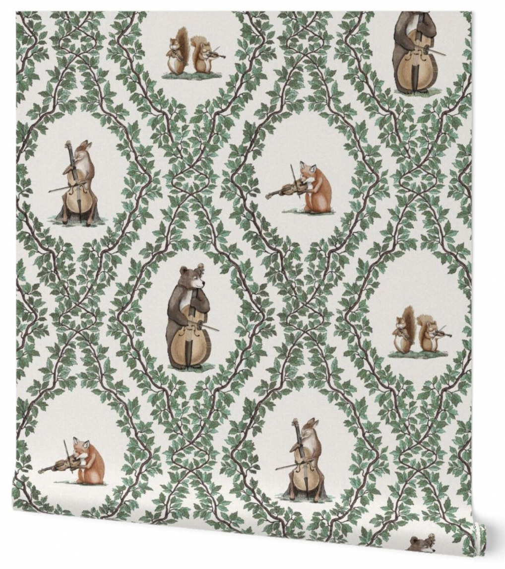 Woodland Lullaby Wallpaper