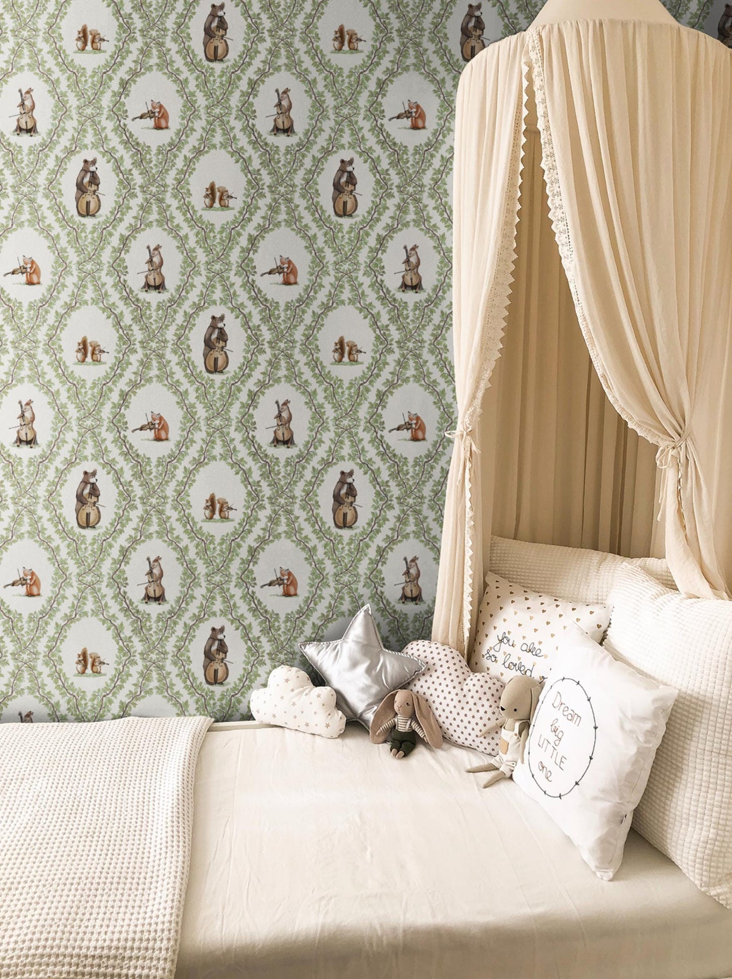 Woodland Lullaby Wallpaper